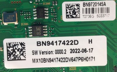 LED DRIVER PARA TV SAMSUNG / NUMERO DE PARTE BN94-17422D / BN41-02999B / BN9417422D / 17422D / BN97-20145A / PANEL CY-TB065JMAV3H / DISPLAY BN96-52427A / BN9652427A / MODELO QN65QN800BFXZA AD03 / QN65QN900BFXZA AD02 / QN65QN900BFXZA AA01 - Imagen 2